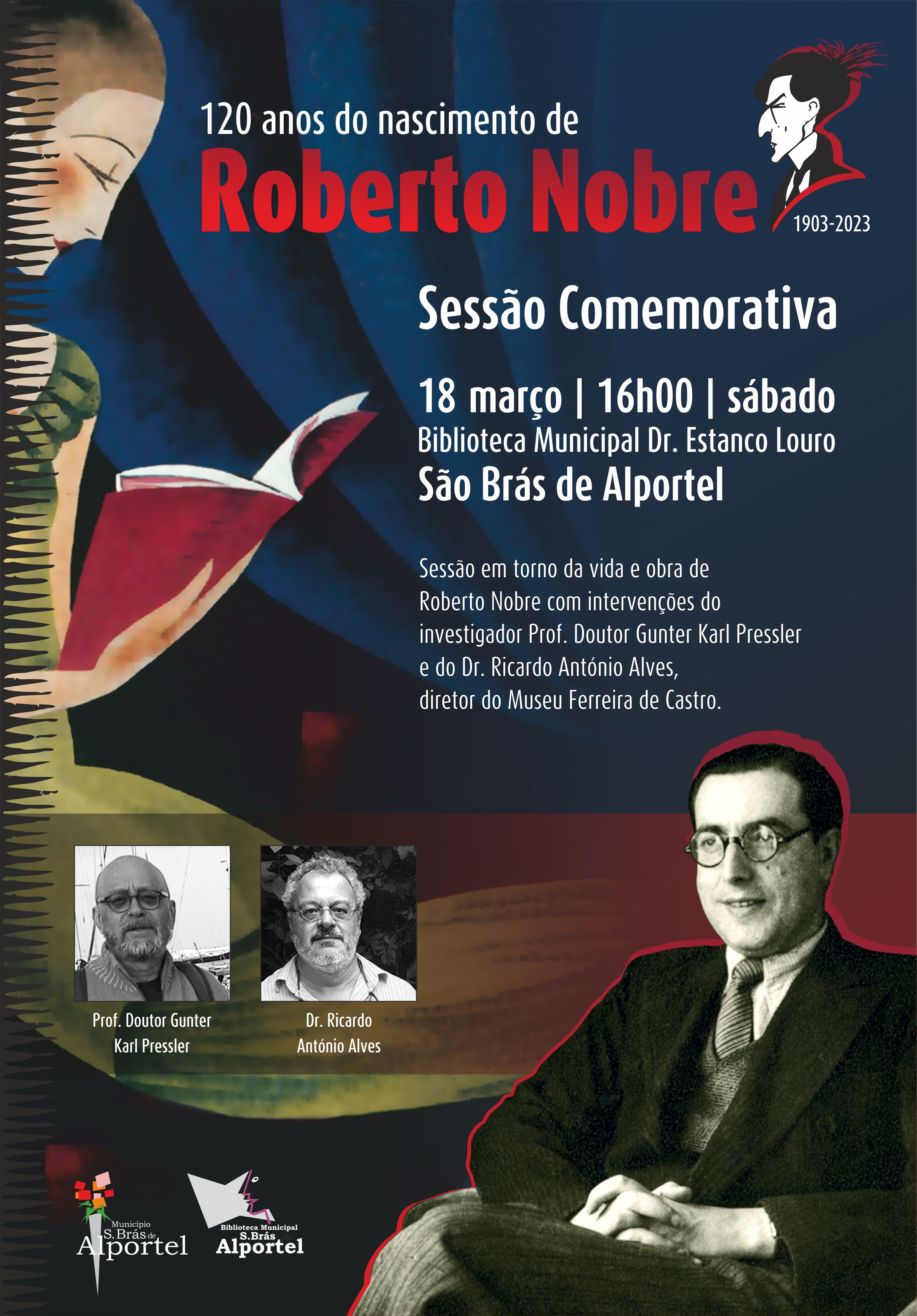cartaz sessão 120anos Roberto Nobre