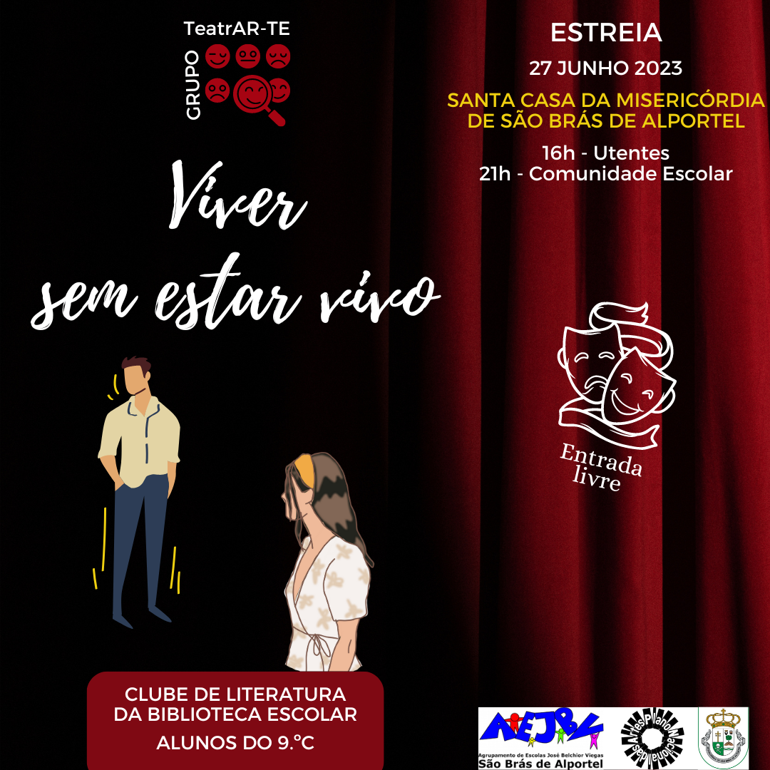 TeatrAR TE Viver sem estar vivo cartaz